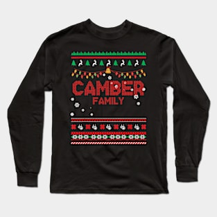 Camber Family Christmas, Name Xmas , Merry Christmas, Name , Birthday, Middle name Long Sleeve T-Shirt